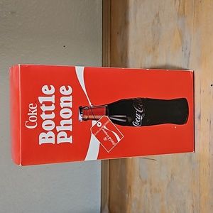 NWT Vintage 80's Coca Cola Bottle Phone